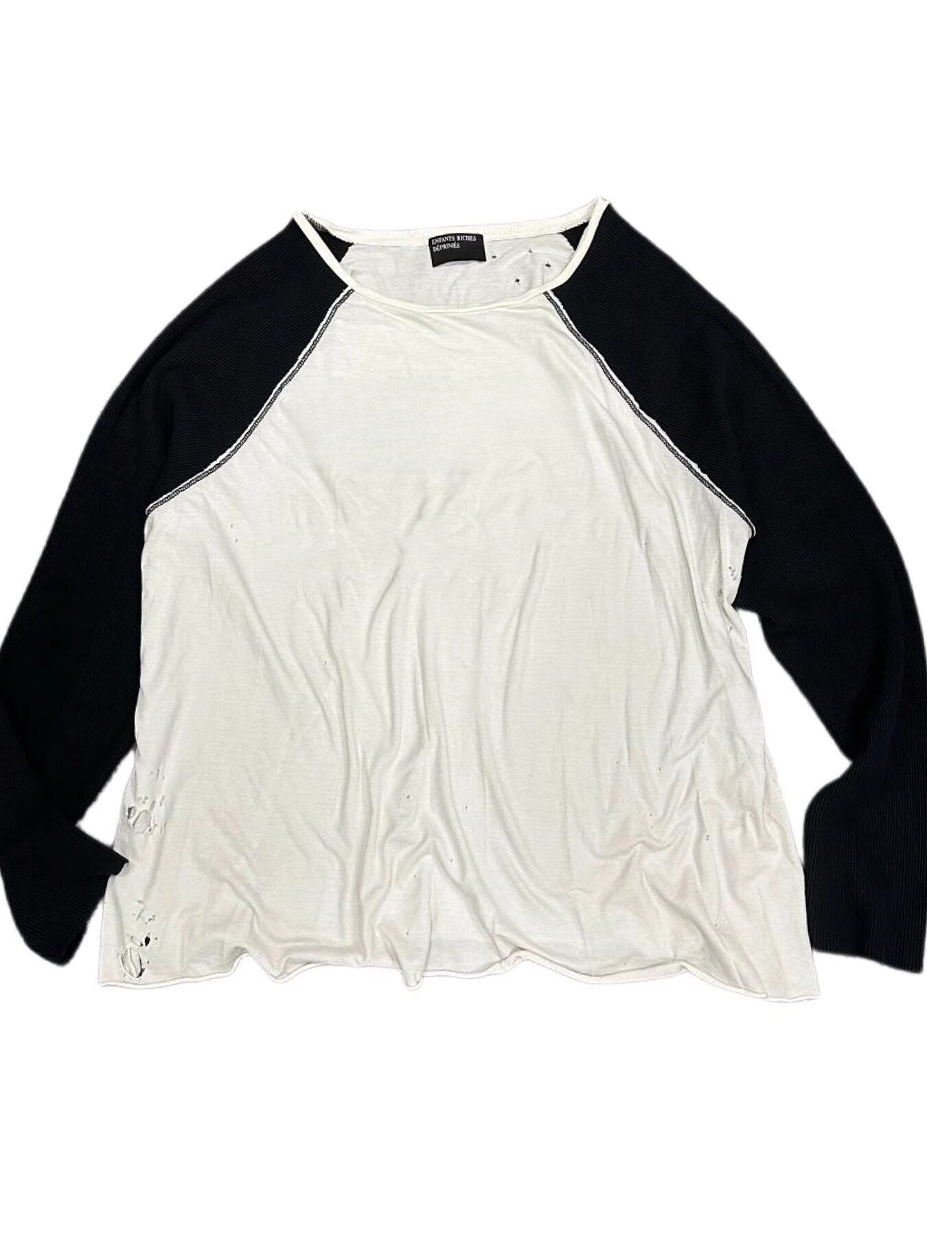 Cotton long-sleeve shirt