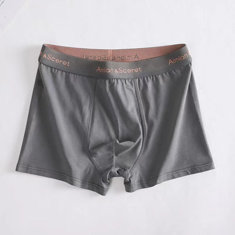 Cotton Men's Underwear with Antibacterial Graphene Lining