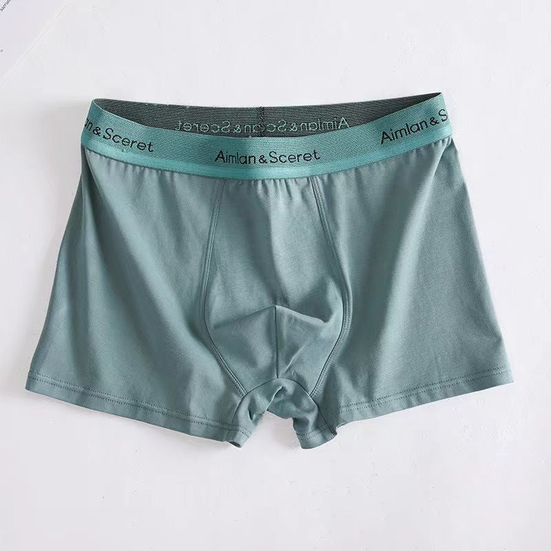 Cotton Men's Underwear with Antibacterial Graphene Lining