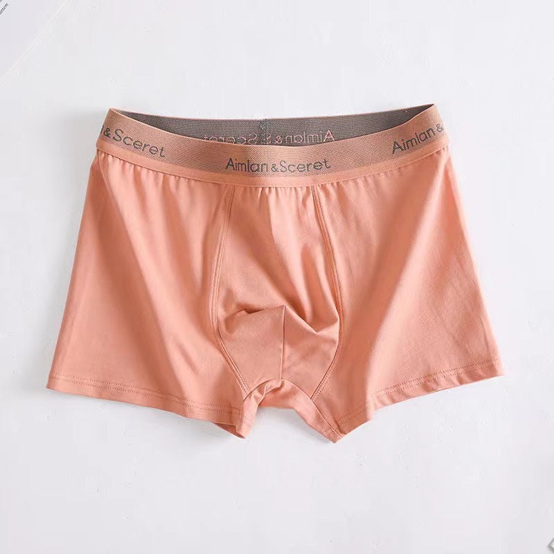 Cotton Men's Underwear with Antibacterial Graphene Lining