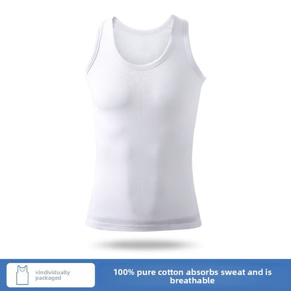 Cotton Mens Vest Casual Wear