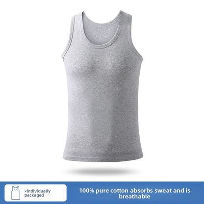 Cotton Mens Vest Casual Wear