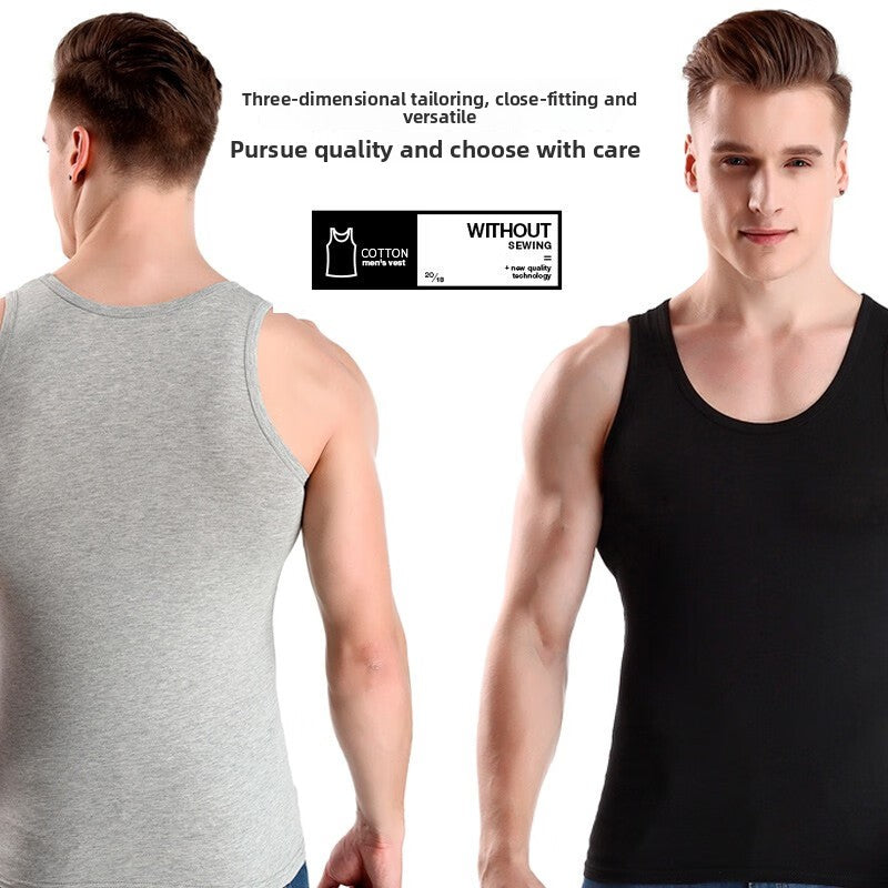 Cotton Mens Vest Casual Wear