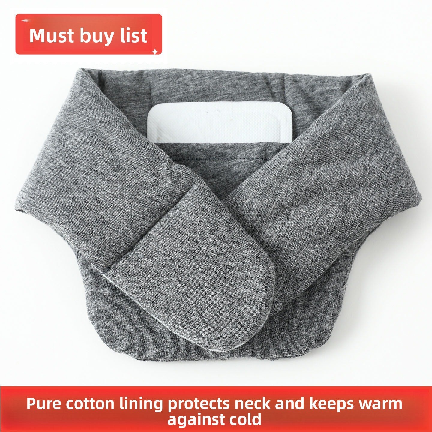 cotton neck warmer