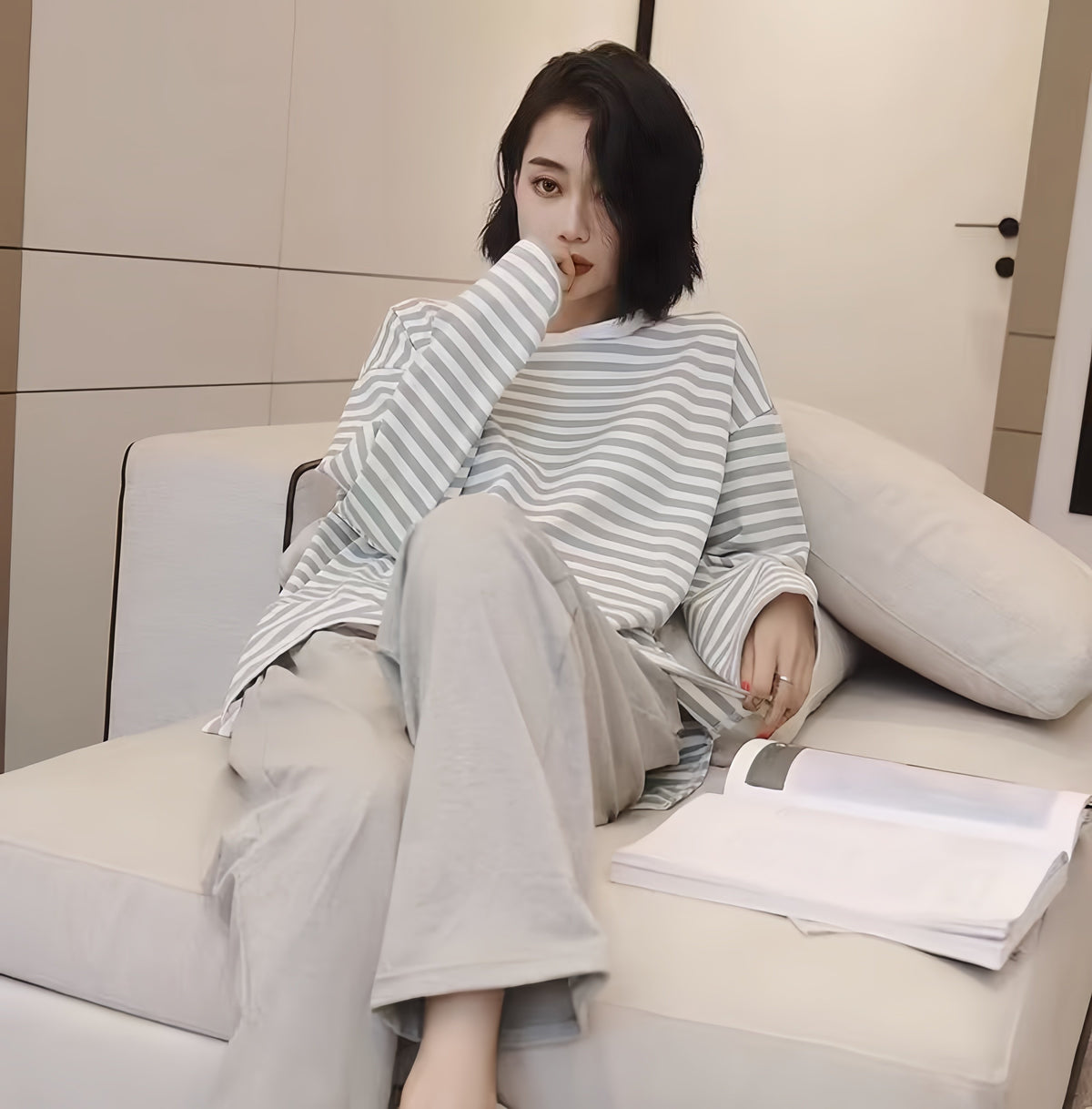 Cotton Pajama Set