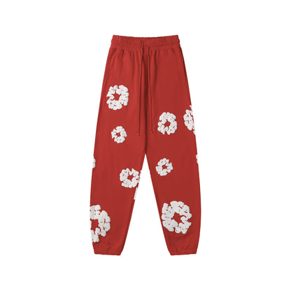 Cotton Print Short Sleeve Shorts Set