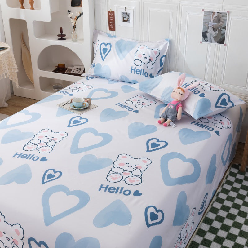 Cotton Printed Bed Sheet Set