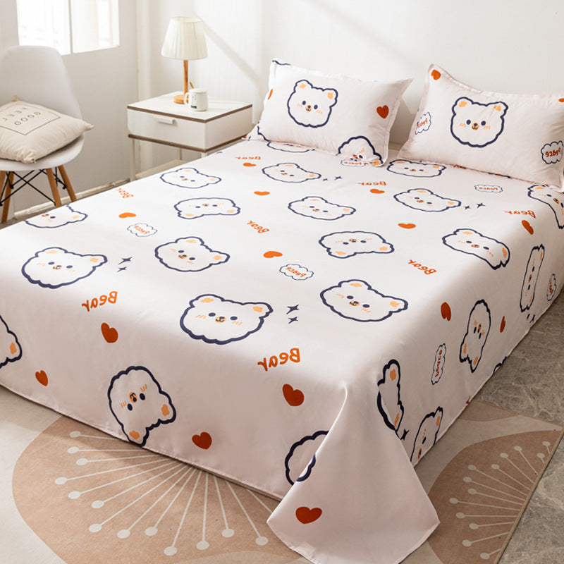 Cotton Printed Bed Sheet Set