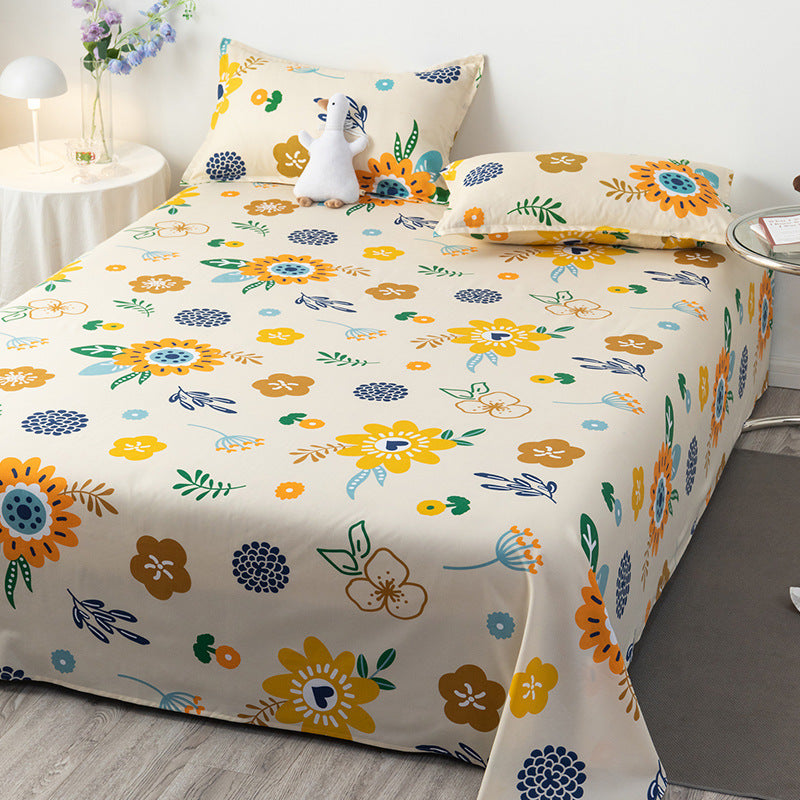 Cotton Printed Bed Sheet Set