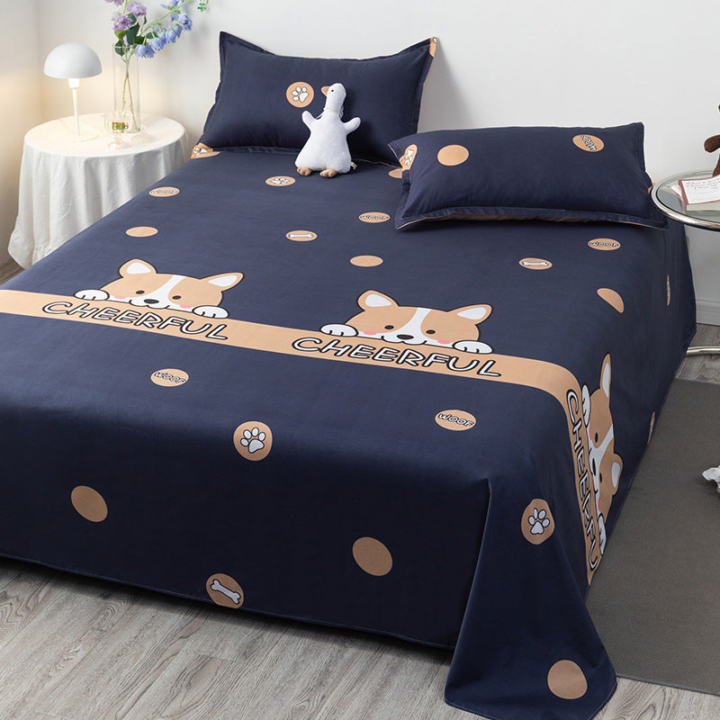 Cotton Printed Bed Sheet Set