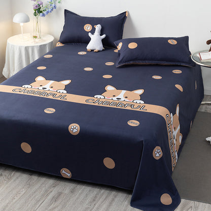 Cotton Printed Bed Sheet Set
