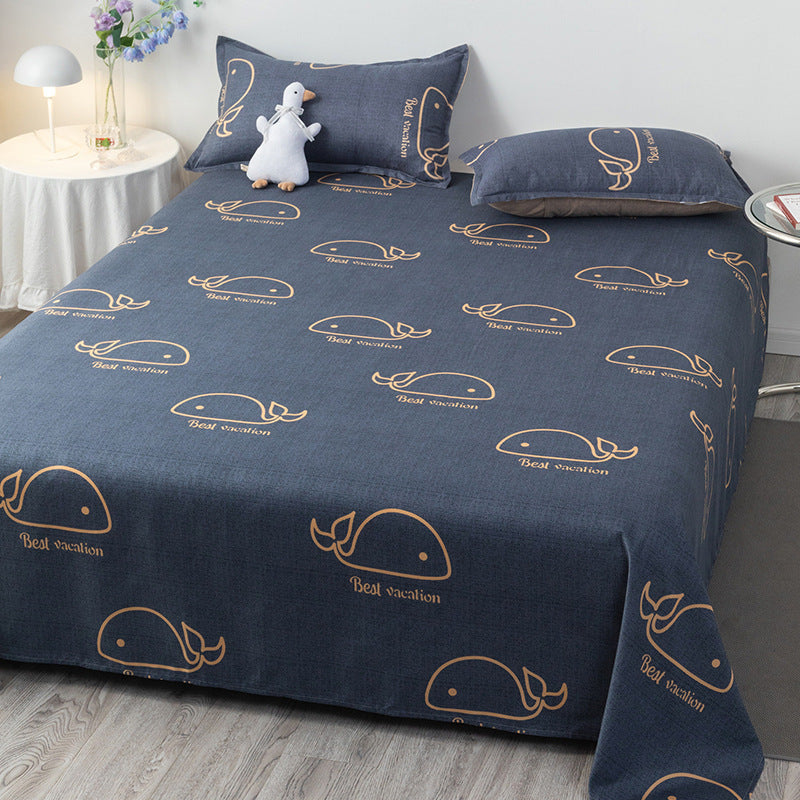 Cotton Printed Bed Sheet Set
