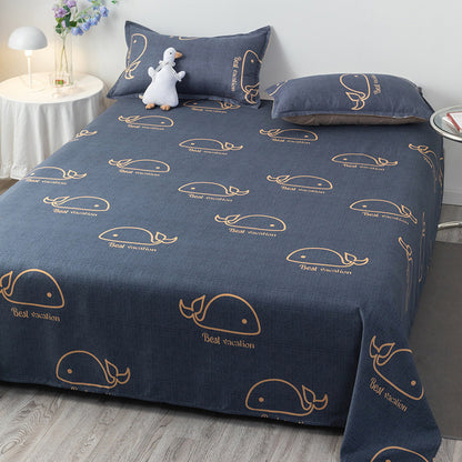 Cotton Printed Bed Sheet Set