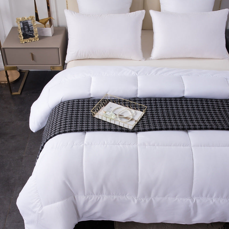 Cotton Quilt with Imitation Goose Down Filling