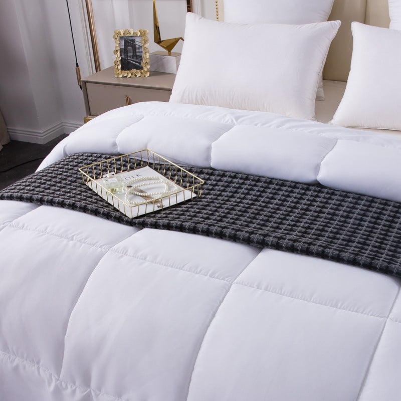 Cotton Quilt with Imitation Goose Down Filling