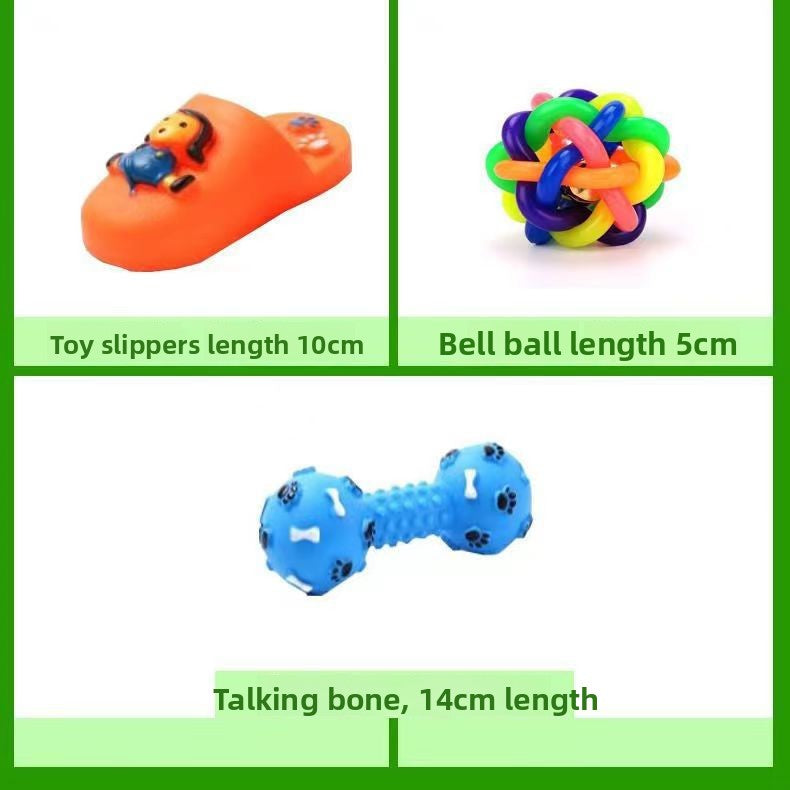 Cotton Rope Dog Chew Toys with Squeaker