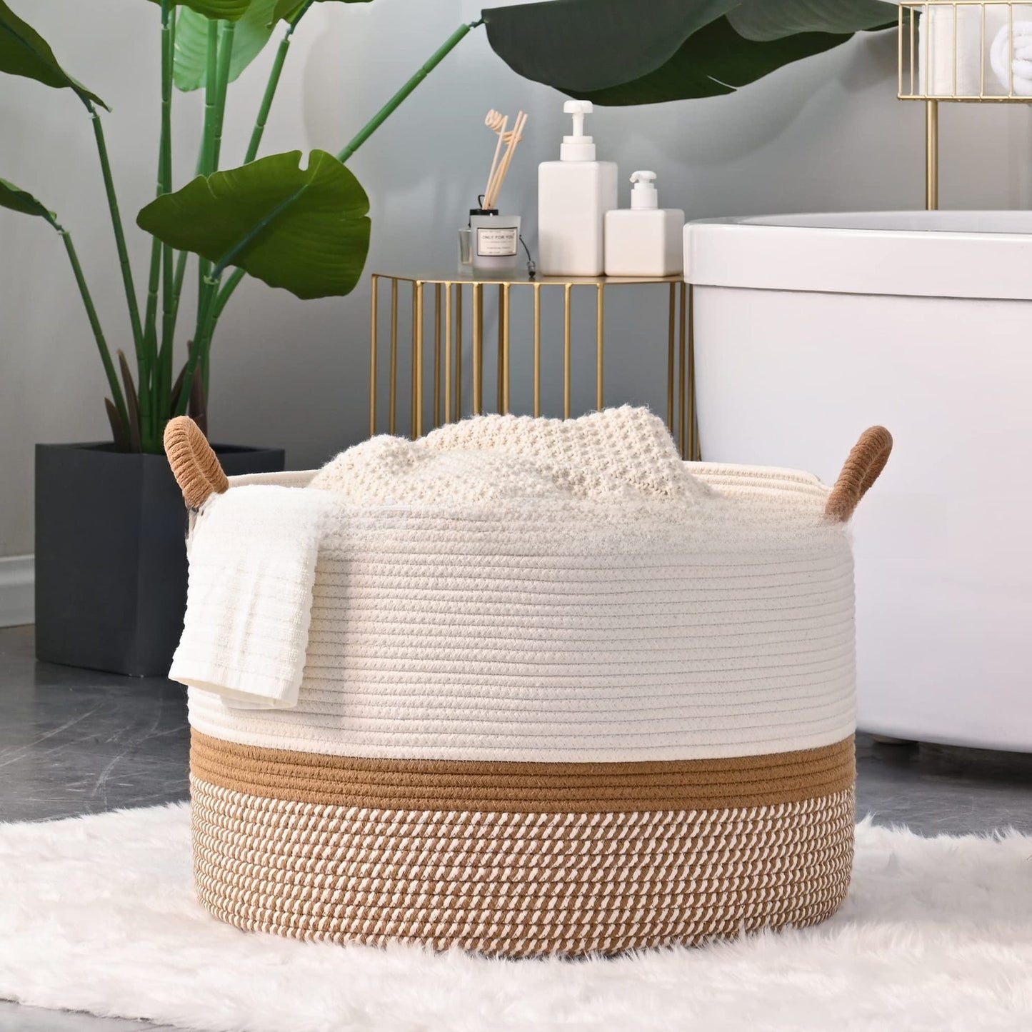 Cotton Rope Storage Basket