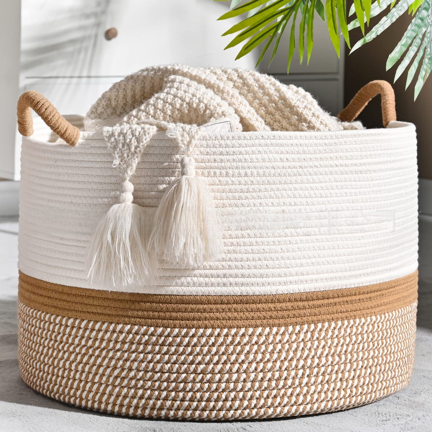 Cotton Rope Storage Basket