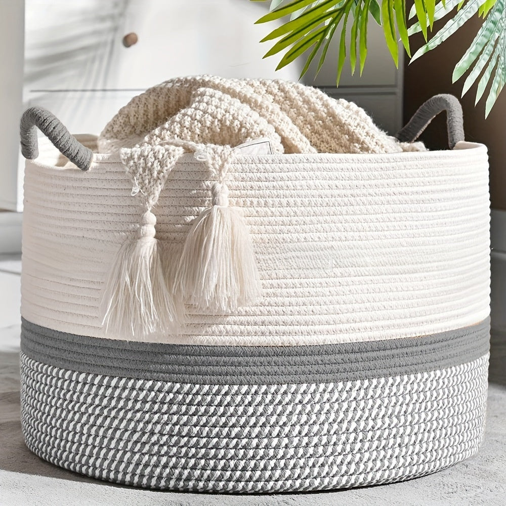 Cotton Rope Storage Basket