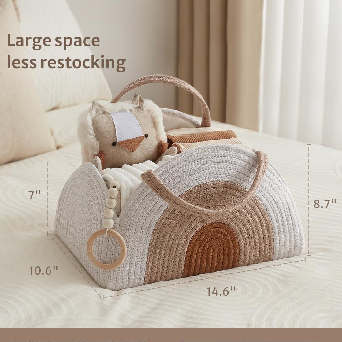 Cotton Rope Storage Basket