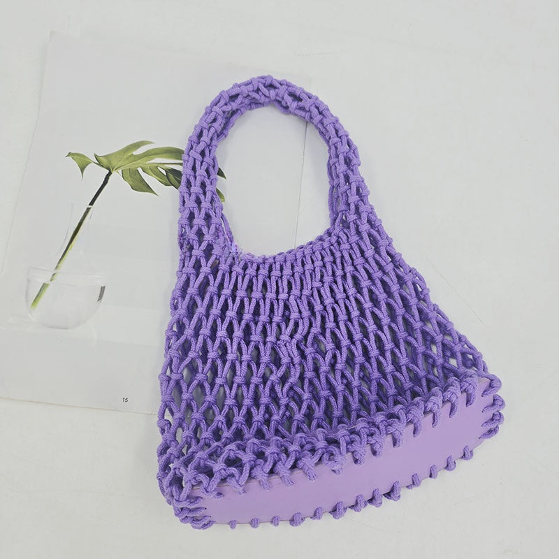 Cotton Rope Woven Handbag