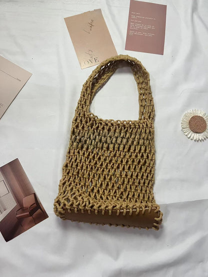 Cotton Rope Woven Handbag