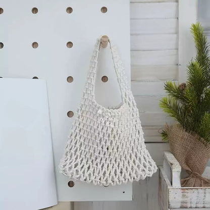 Cotton Rope Woven Handbag