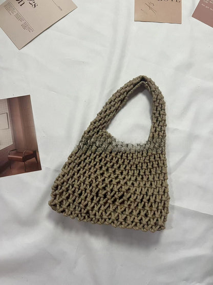 Cotton Rope Woven Handbag
