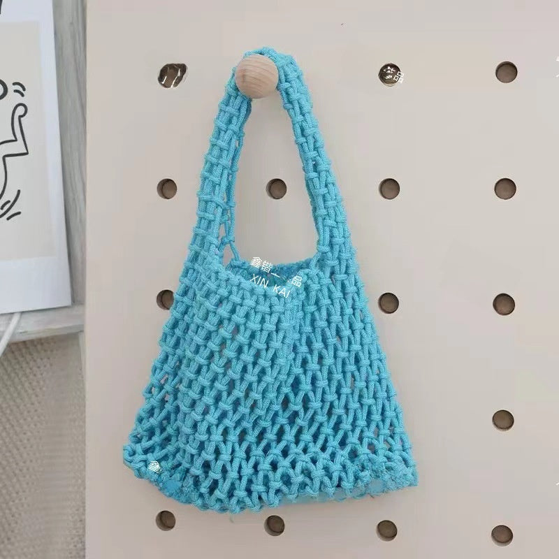 Cotton Rope Woven Handbag