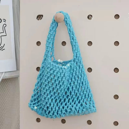 Cotton Rope Woven Handbag