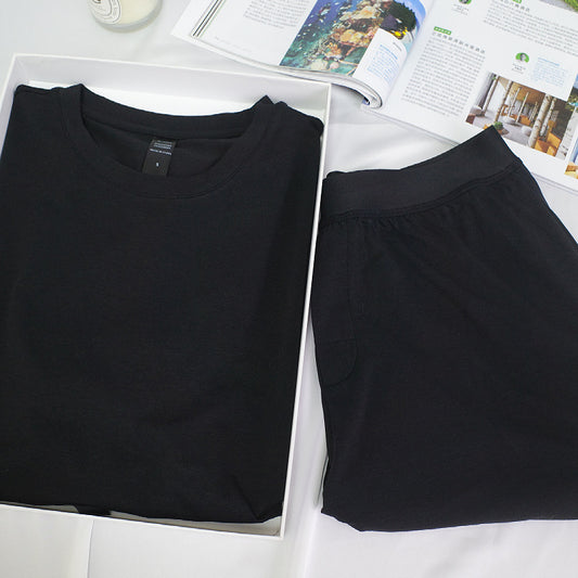 Cotton Short Sleeve Pajama Set