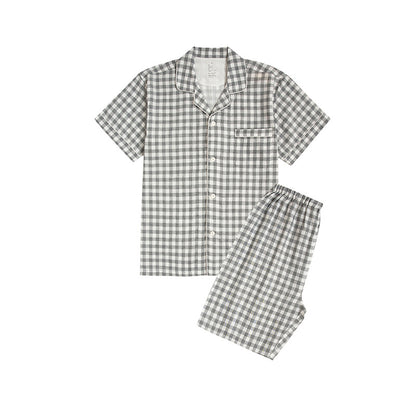 Cotton Short Sleeve Pajama Set