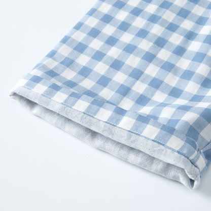 Cotton Short Sleeve Pajama Set