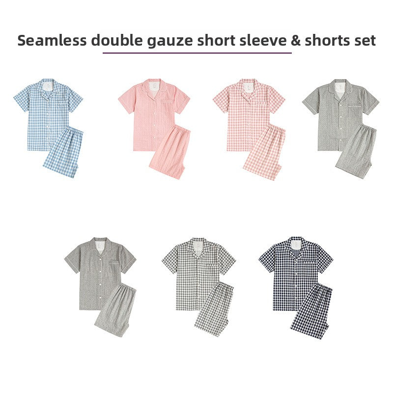 Cotton Short Sleeve Pajama Set