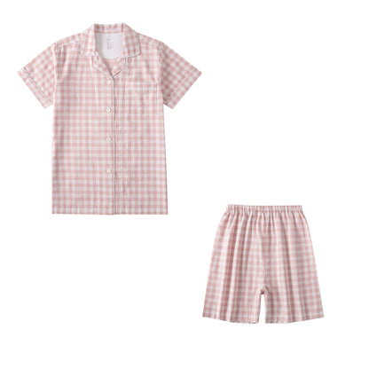 Cotton Short Sleeve Pajama Set