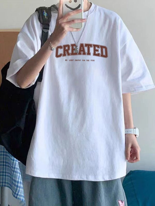 Cotton short sleeve T-shirt