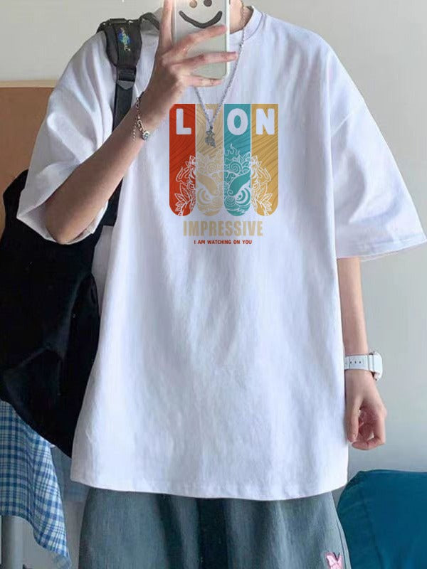 Cotton short sleeve T-shirt