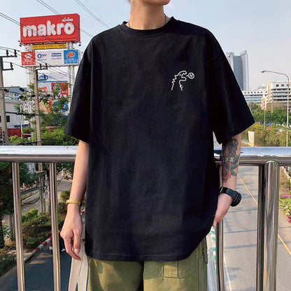 Cotton short sleeve T-shirt