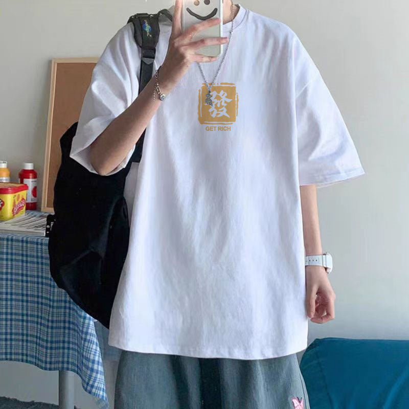 Cotton short sleeve T-shirt
