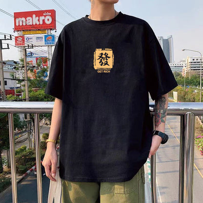 Cotton short sleeve T-shirt