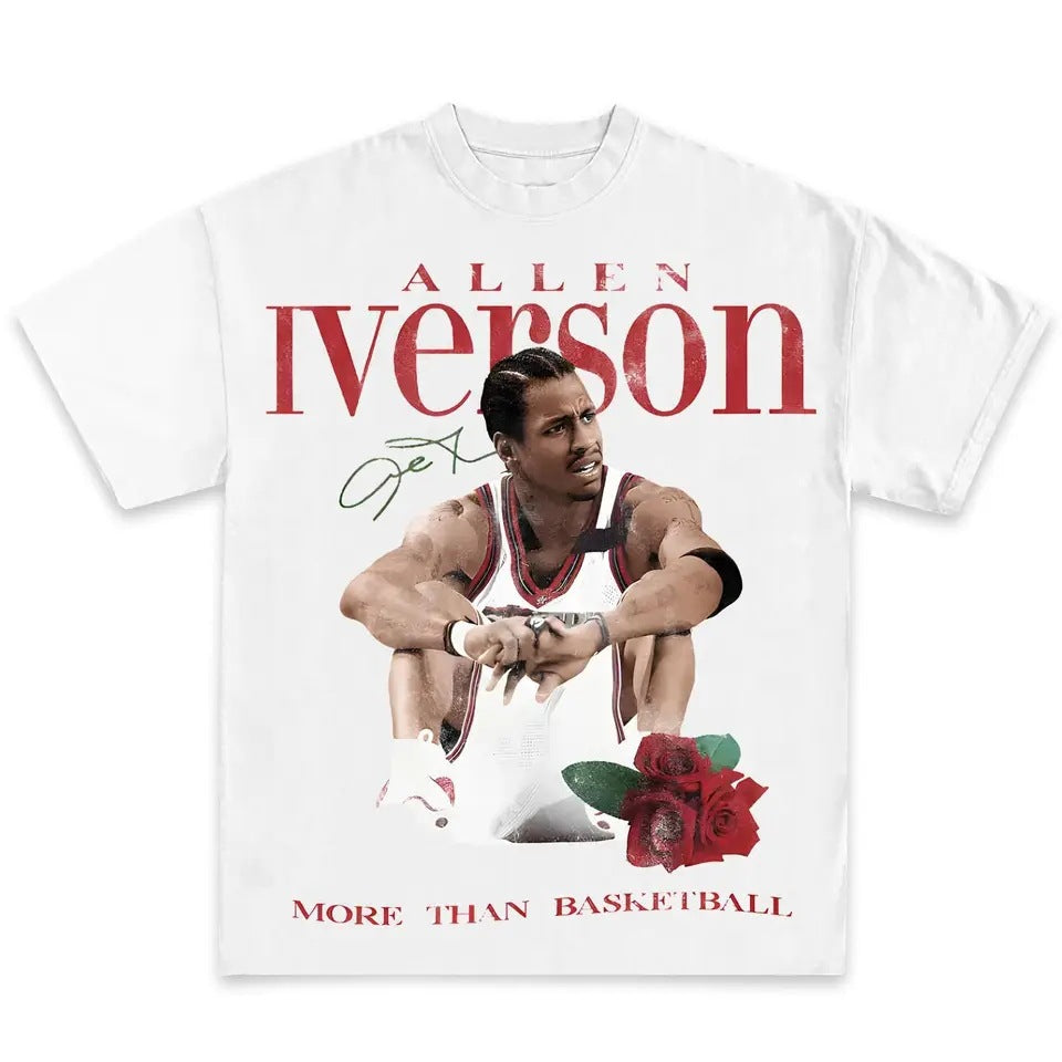 Cotton Short Sleeve T-Shirt with Retro Graphics