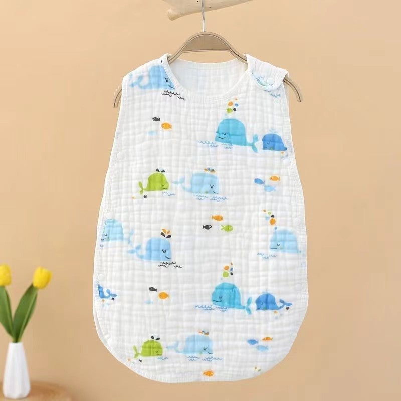 Cotton Sleeveless Baby Sleeping Bag