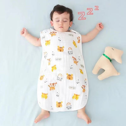 Cotton Sleeveless Baby Sleeping Bag