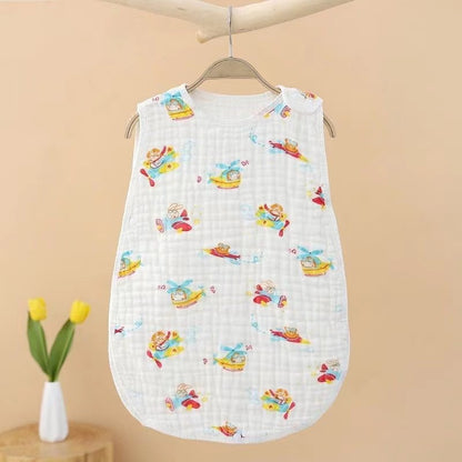 Cotton Sleeveless Baby Sleeping Bag