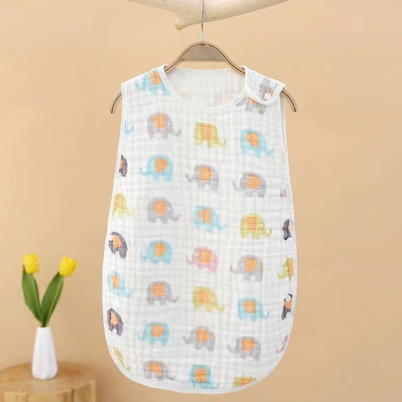 Cotton Sleeveless Baby Sleeping Bag