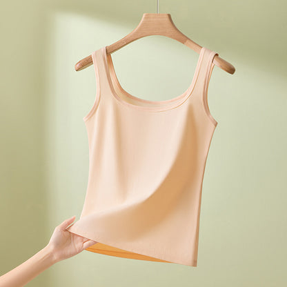 Cotton Sleeveless Slim Fit Vest