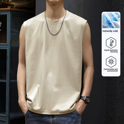 Cotton Sleeveless Sports Vest