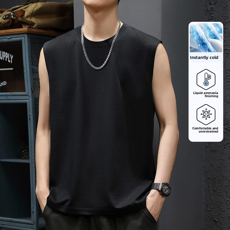 Cotton Sleeveless Sports Vest