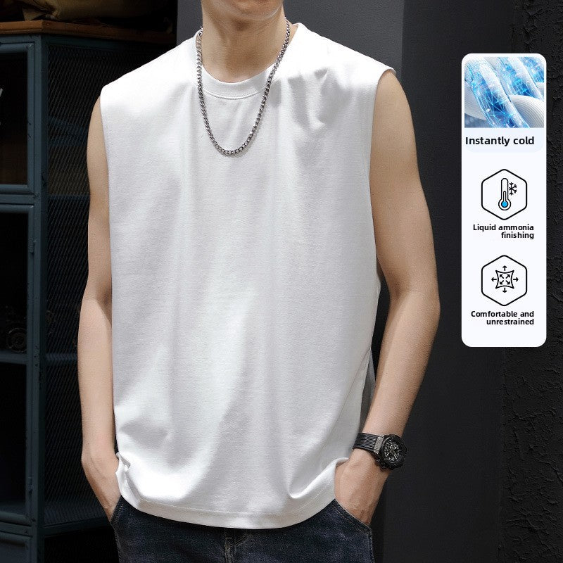Cotton Sleeveless Sports Vest