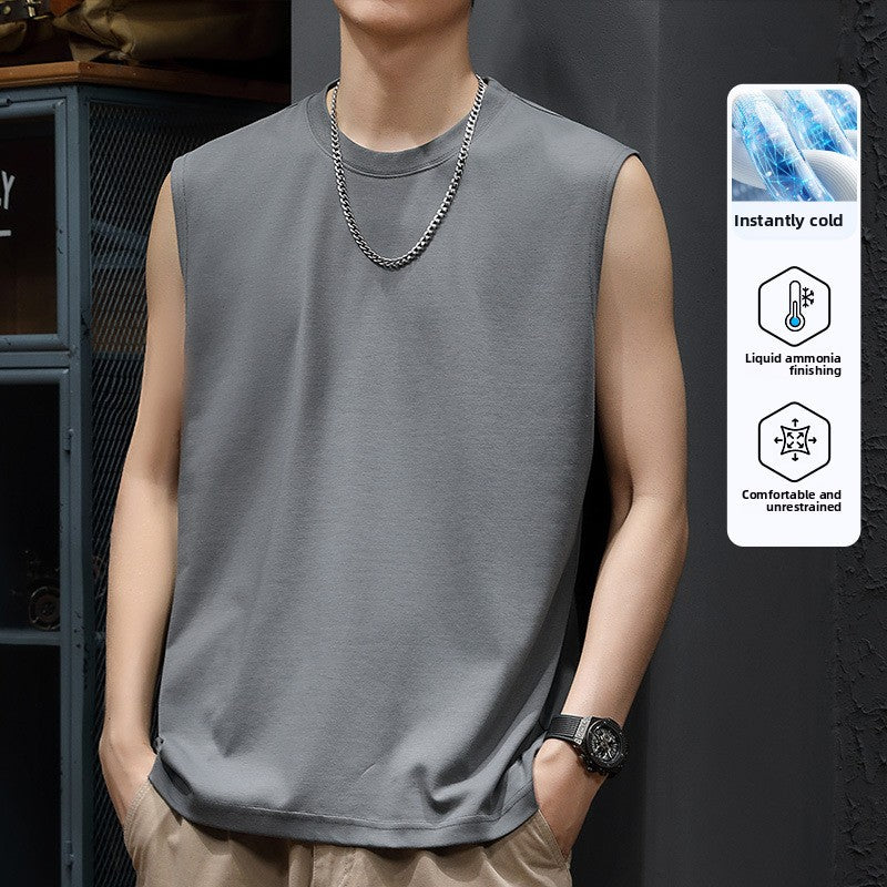 Cotton Sleeveless Sports Vest